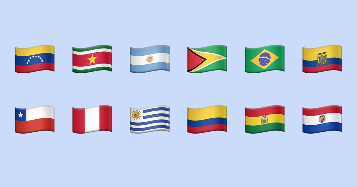 Find the Countries of South America by Flag Emoji Quiz By geronimostilton
