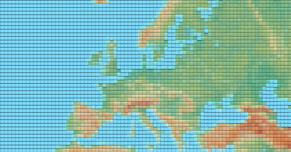 Europe Countries in Squares Quiz