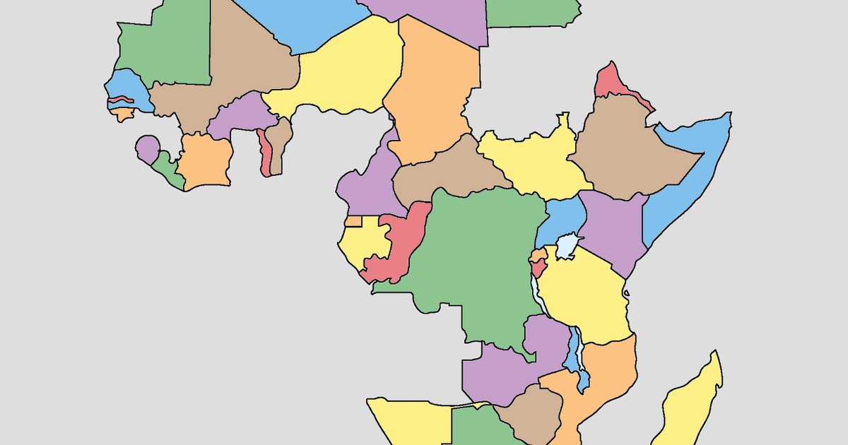 Erase Africa By Any 2 Letters Map Quiz Erase africa by any 2 letters map quiz