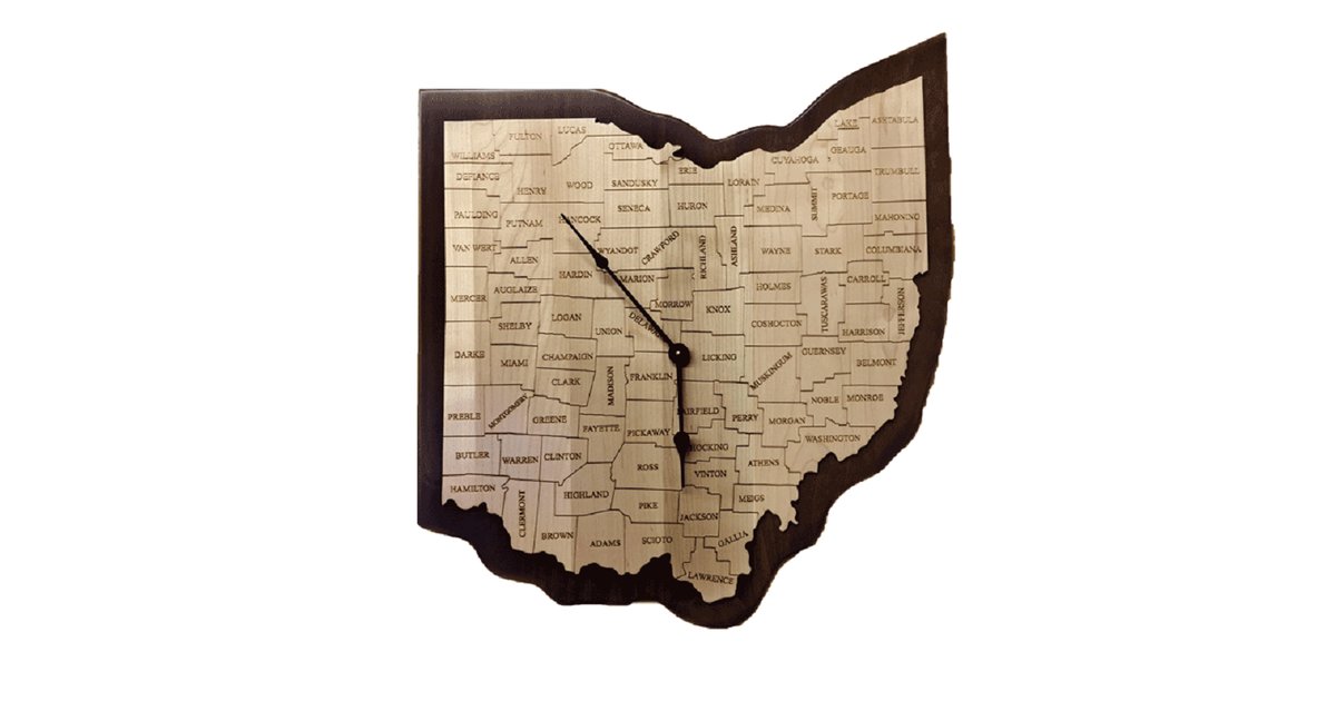 Counties of Ohio Border Blitz Quiz By mikenew