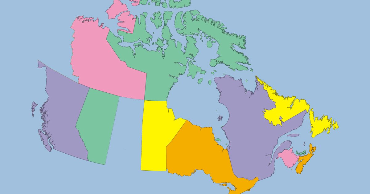 Pieces of Maps (Canada) Quiz