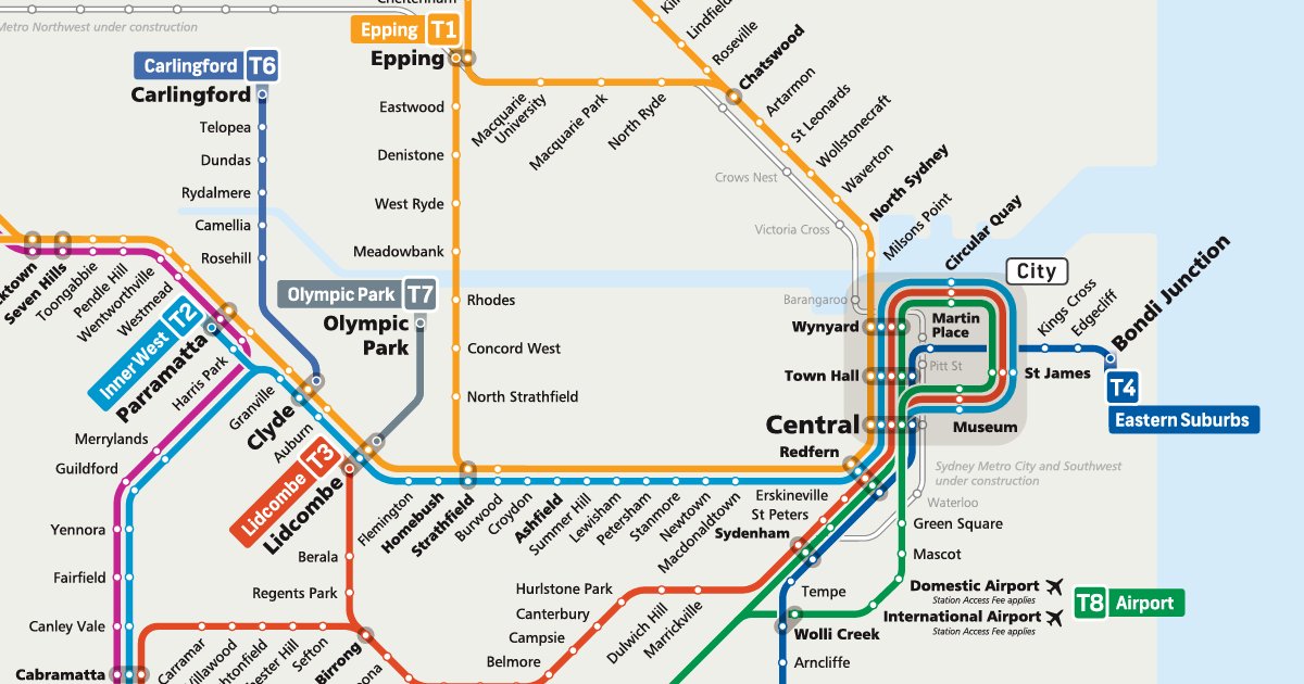 Sydney Trains City Circle Inner. Quiz By vortex6900