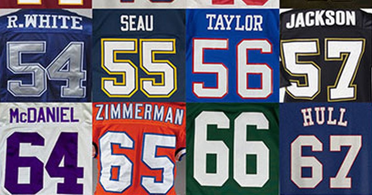 Football jerseys with numbers Outlet