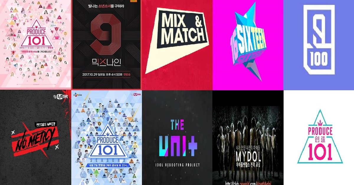 Match the Kpop group with the Survival Show Quiz - By zeera