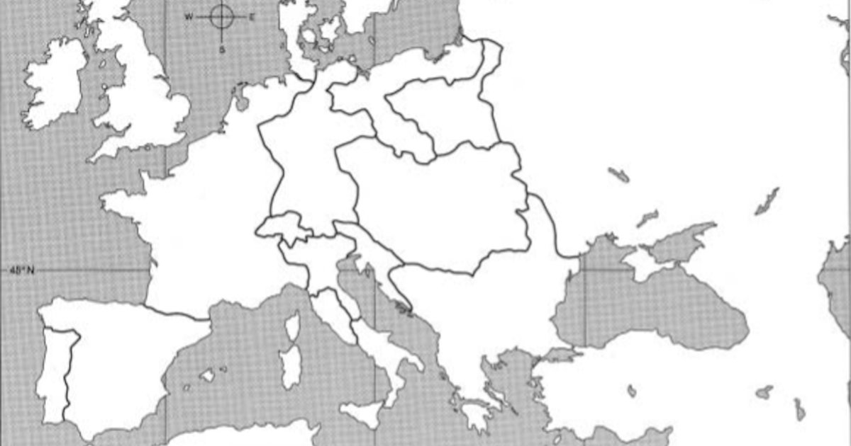 Europe in 1812 Map Quiz By heathmstevens