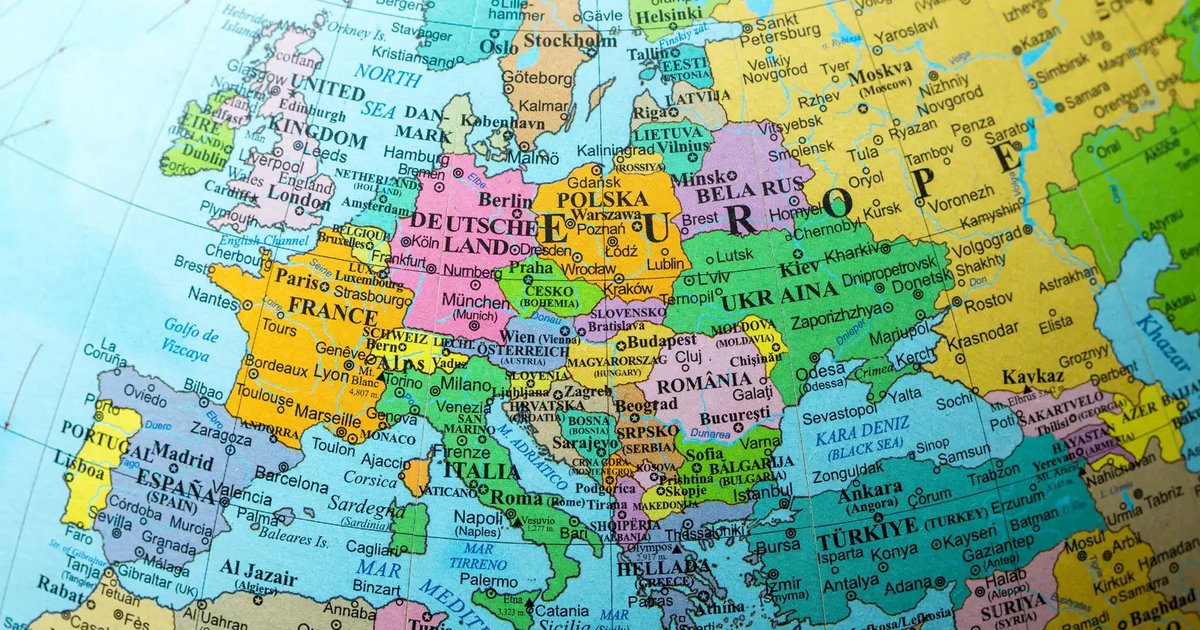 6-Letter Countries of Europe Match Quiz