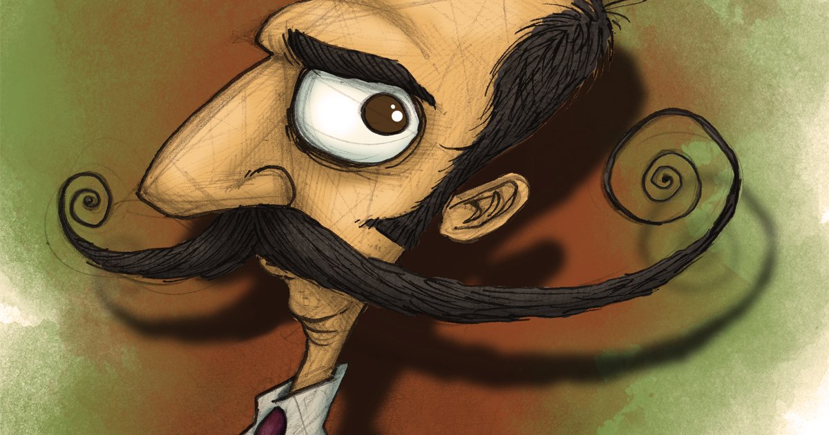 Whose Cartoon Mustache? Quiz