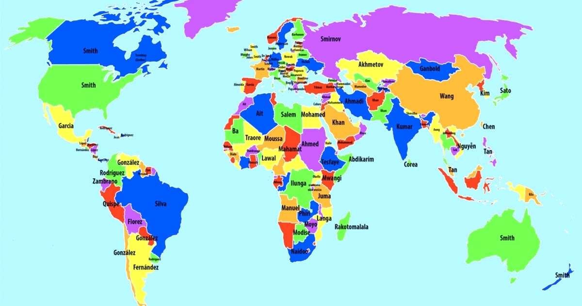 Name The Countries Of The World Quiz