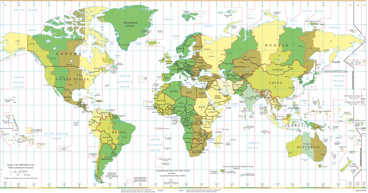 Special Time Zone Quiz By Fish_Noob