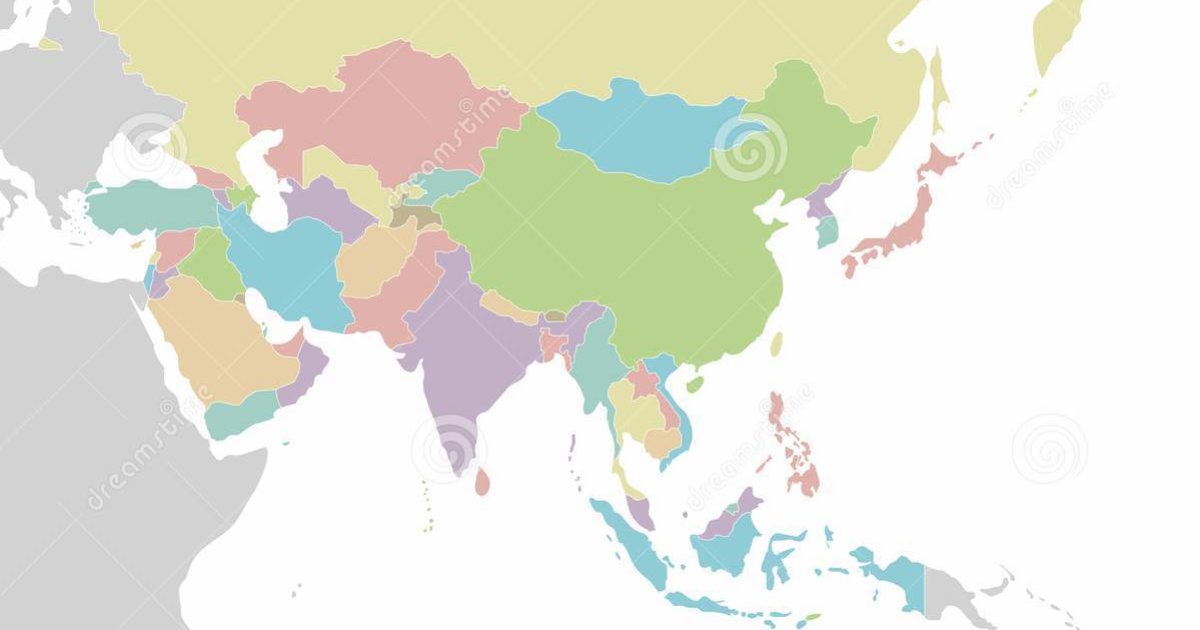 ASIA MAP TEST Quiz - By kbarn77