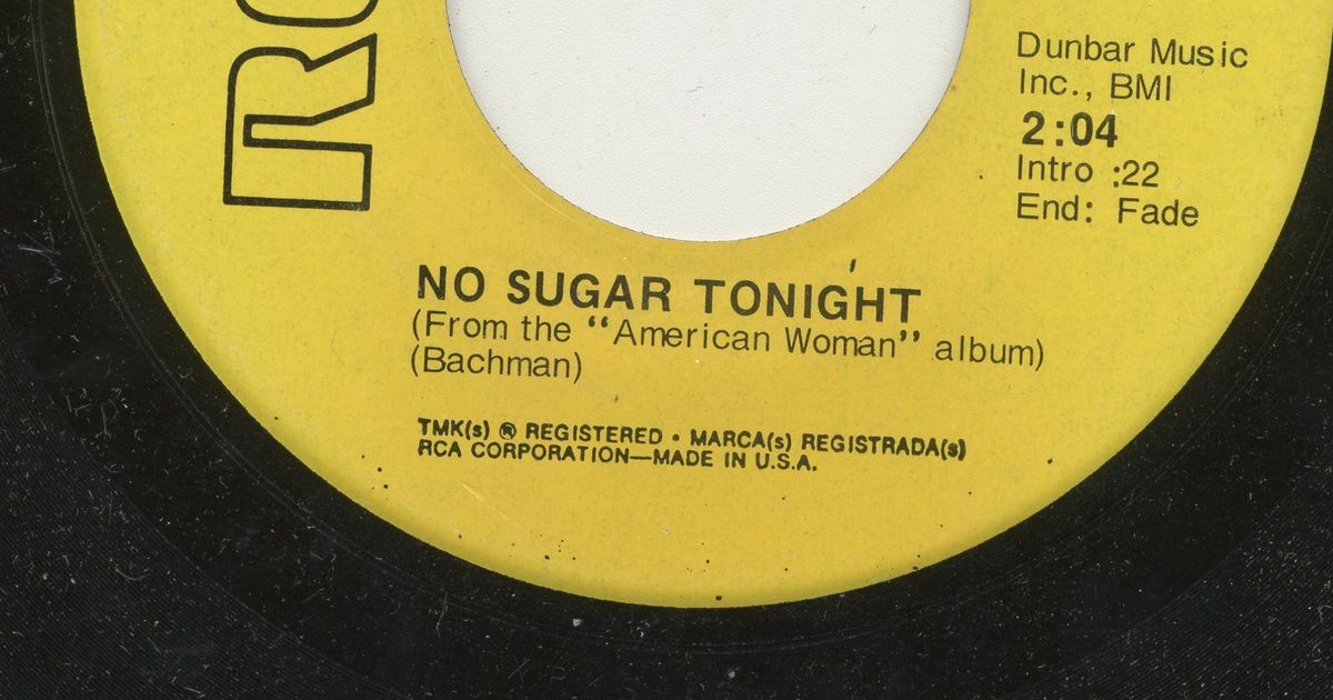 Lyrics ' No Sugar Tonight' by The Guess Who Quiz By Fearz