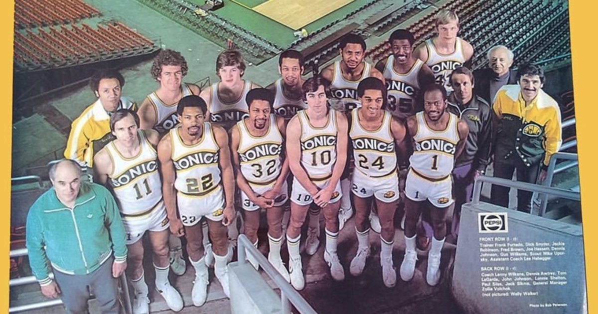 1979 NBA Champions Seattle SuperSonics Quiz By mucciniale