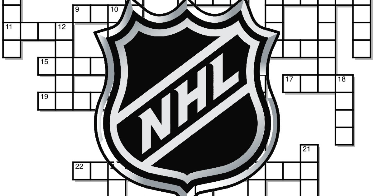 NHL AllStar Crossword Quiz By AvsJoe