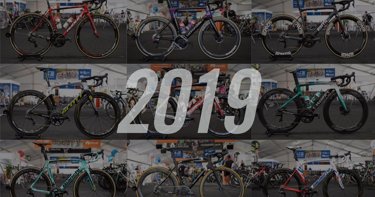 uci world tour bikes 2019