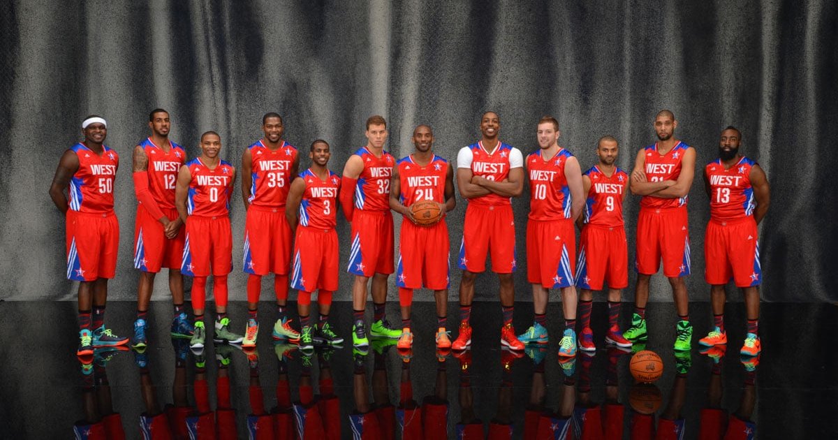 2013 NBA All Star Game - West Team Quiz - By mucciniale