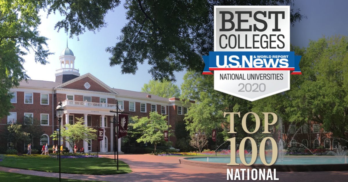 US NEWS BEST NATIONAL UNIVERSITIES 2020 intelligence overview