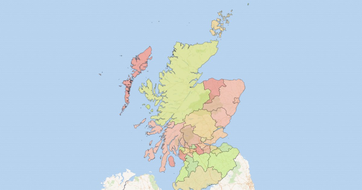 Find the Council Areas of Scotland Quiz By ellenu