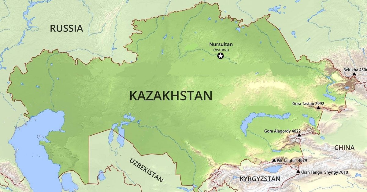 Kazakhstan Physical Geography Quiz By mucciniale