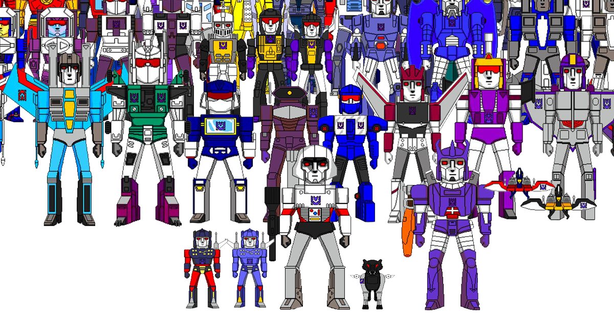Transformers G1 Decepticon Picture Map Quiz By Brigantes