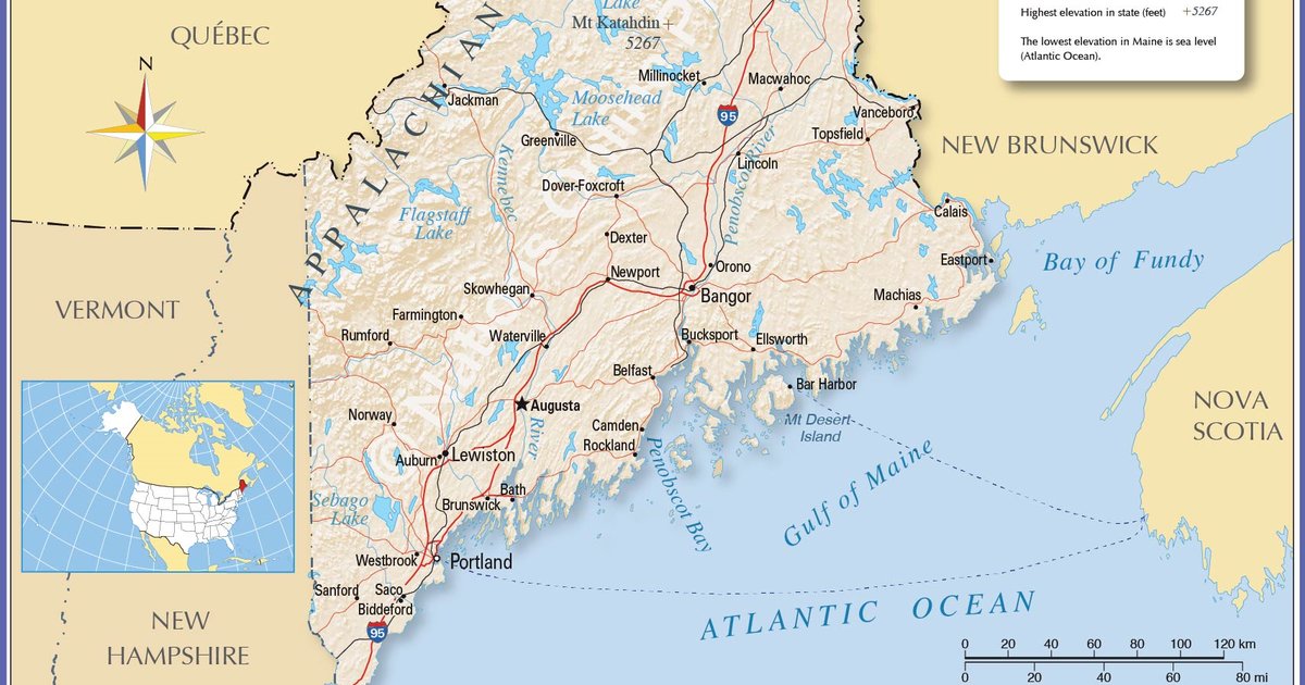 Cities in Maine Quiz By connorcyr2024