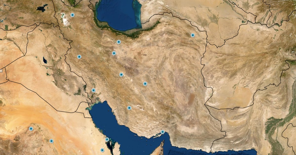 World Cities Iran Quiz By joeydeka