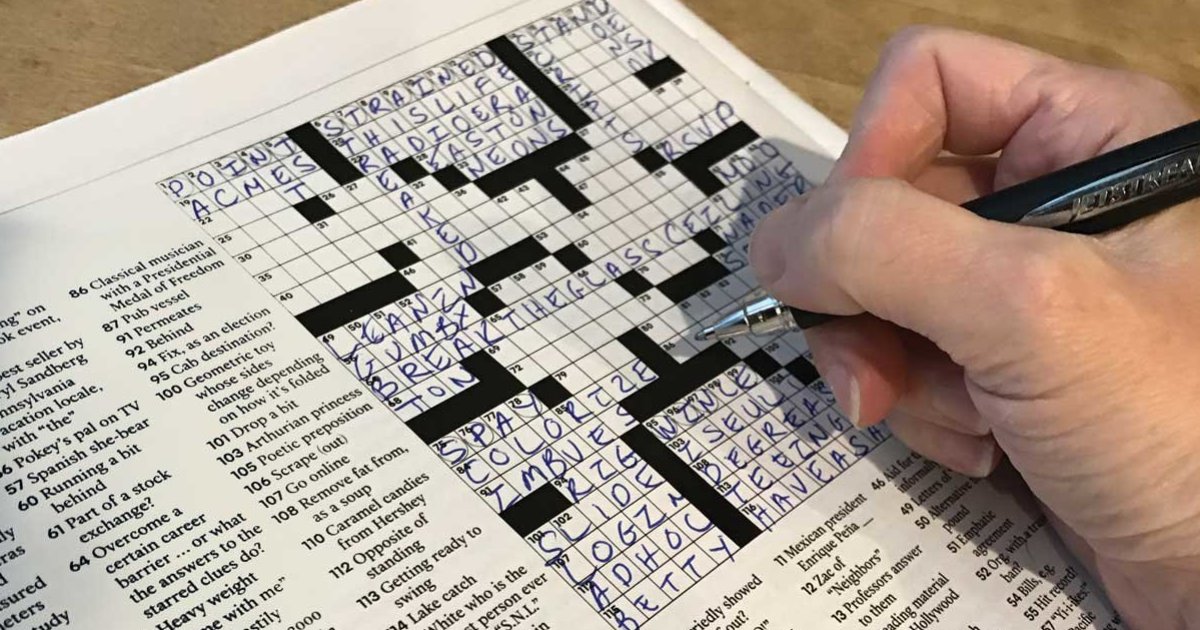 Sunday Crossword Four States Quiz