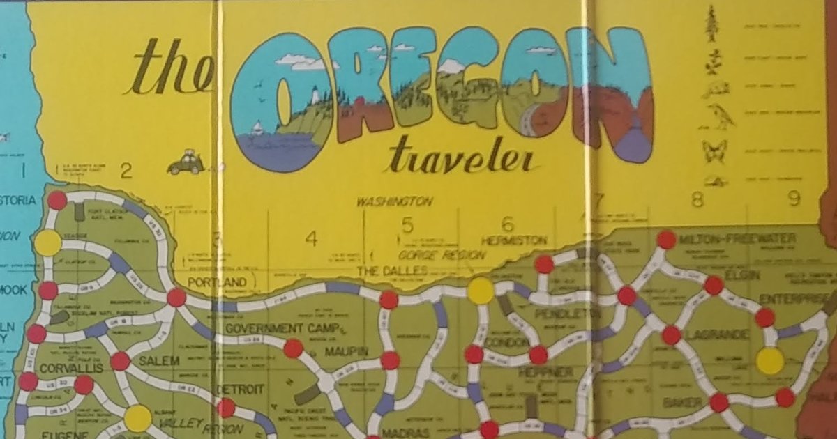 50 Oregon Cities on a Board Game Quiz By arelom