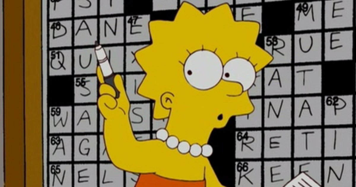 Themed Crossword The Simpsons Quiz By Jovahkiin