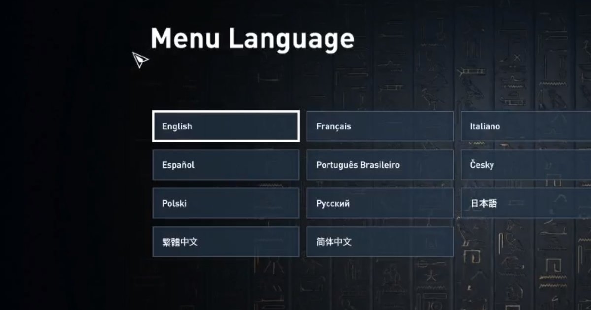 Video Games by Language Selection Screen Quiz - By Phyrsel