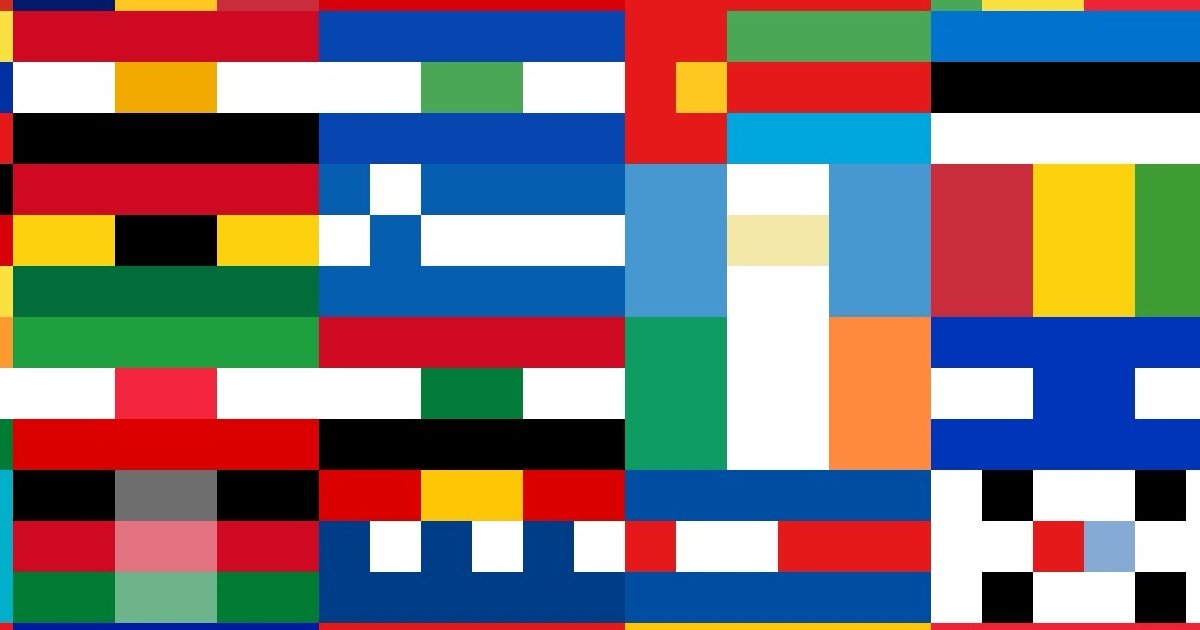 Progressively Pixelated Flags VI Quiz By bareodin2