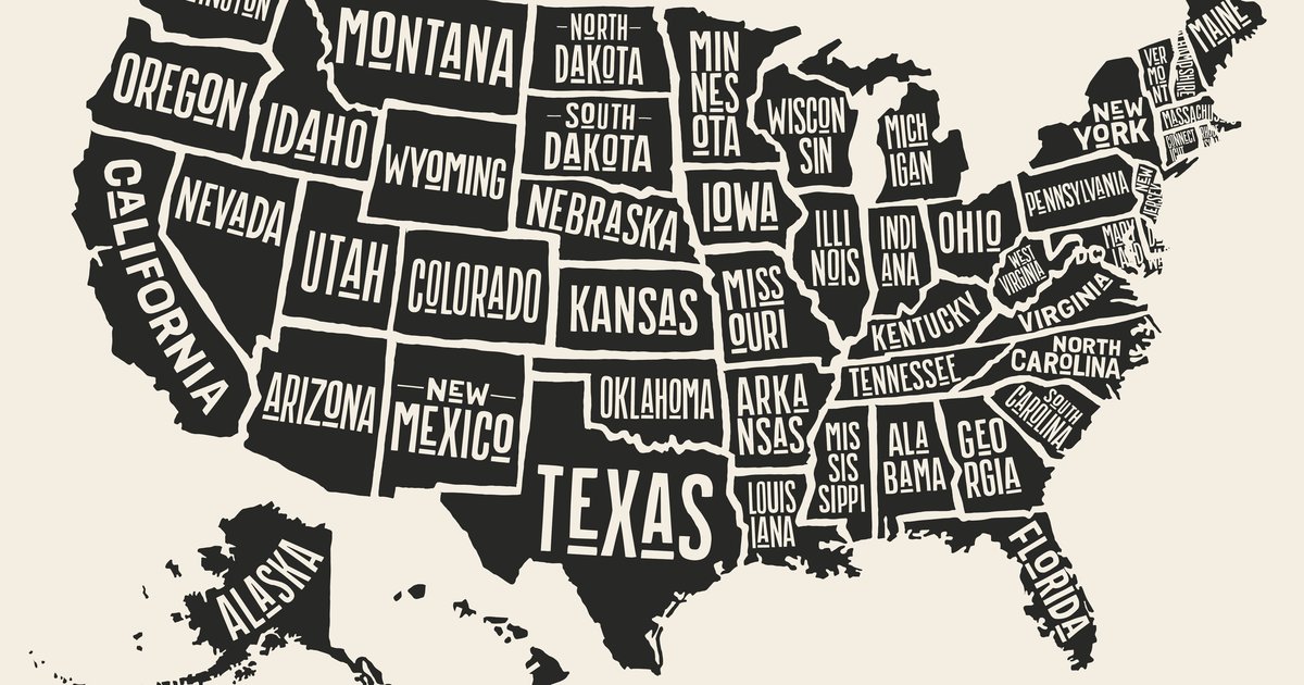 Us States Beginning With A Vowel Vowel-less US States Quiz