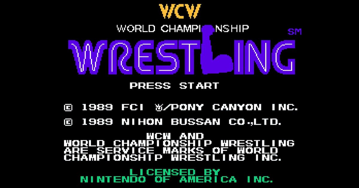 Name the wrestlers from WCW Wrestling (NES) Quiz By MD_Law