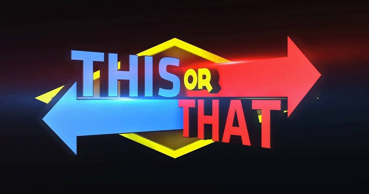 This or That? Quiz - By yorkesdad