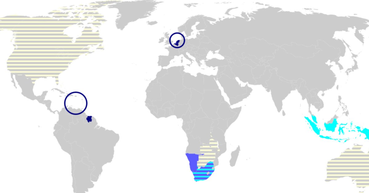 Afrikaans Dutch Speaking Countries Without SA The NL Quiz By Dali g93