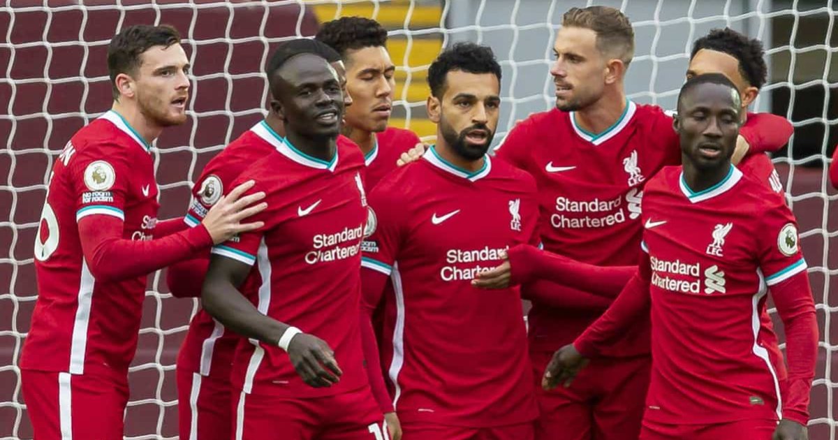 Liverpool FC Scorers 2020/21 Quiz By db1082