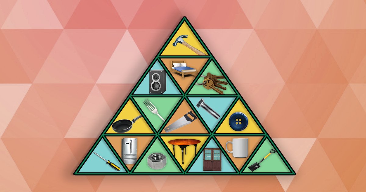 Trivia Triangles: Household Objects Quiz