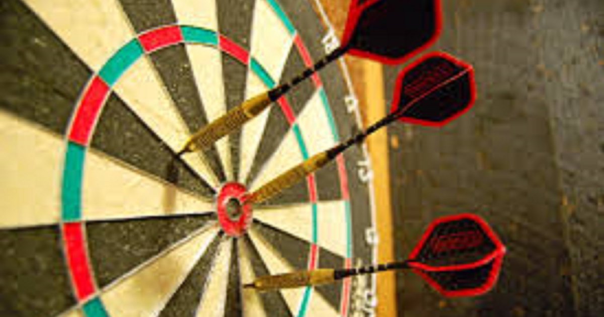 Impossible scores on dart board with exactly 2 darts Quiz By