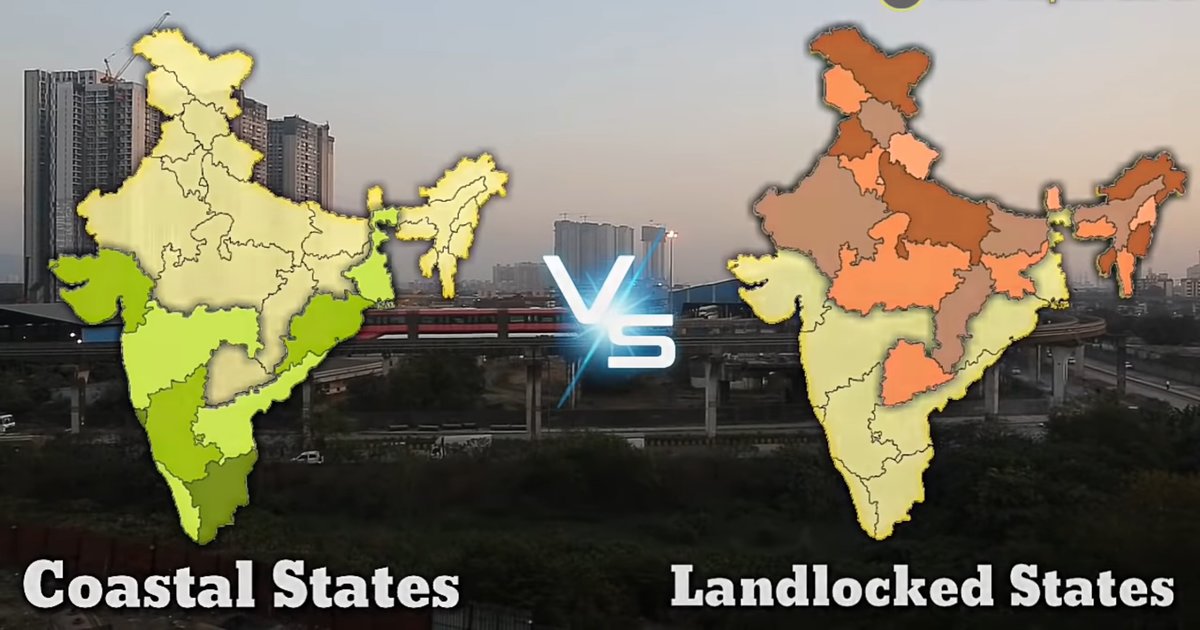 Landlocked Indian states Quiz By raman22feb1988