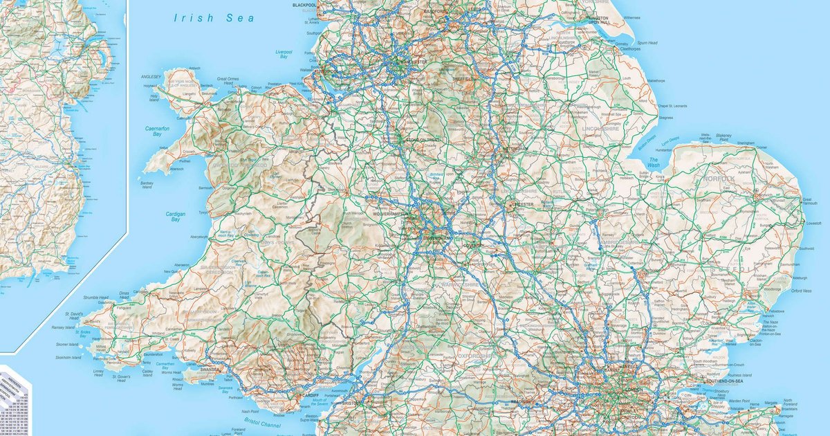 Map For Midlands Midlands