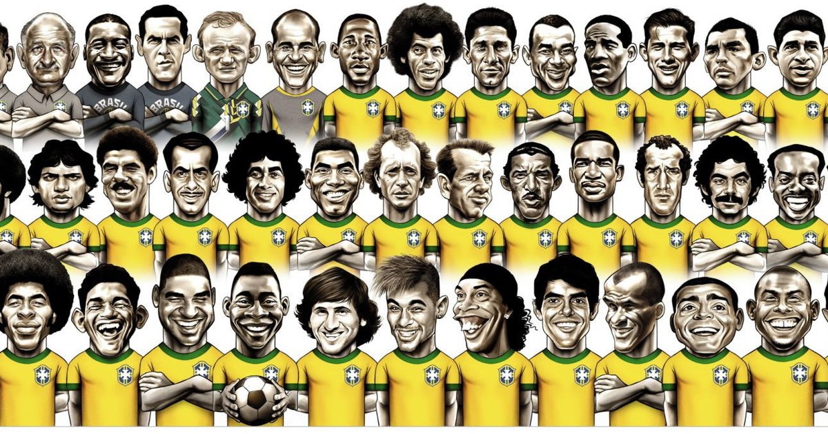 100 Great Brazilian Football Players Quiz By cayzel