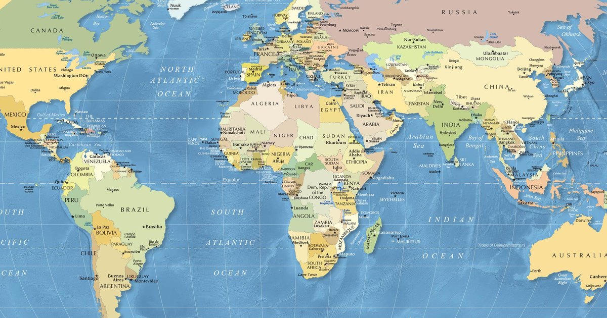 Any 'A' Country per Continent Quiz - By Evreka