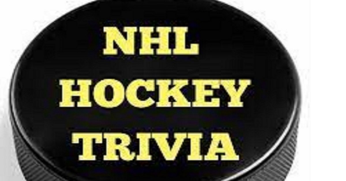 NHL Multiple Choice Trivia 1 Quiz By TriviaGuy3