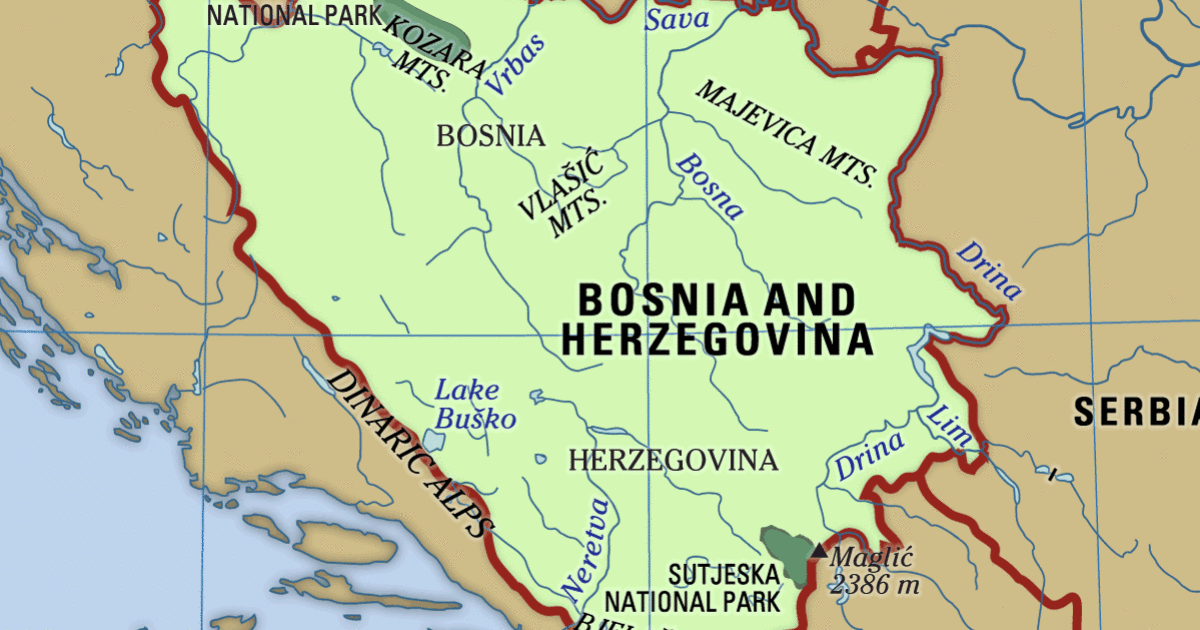 Bosnia & H.: 10 Most Populous Cities Guessing Game Quiz - By VVG_lol