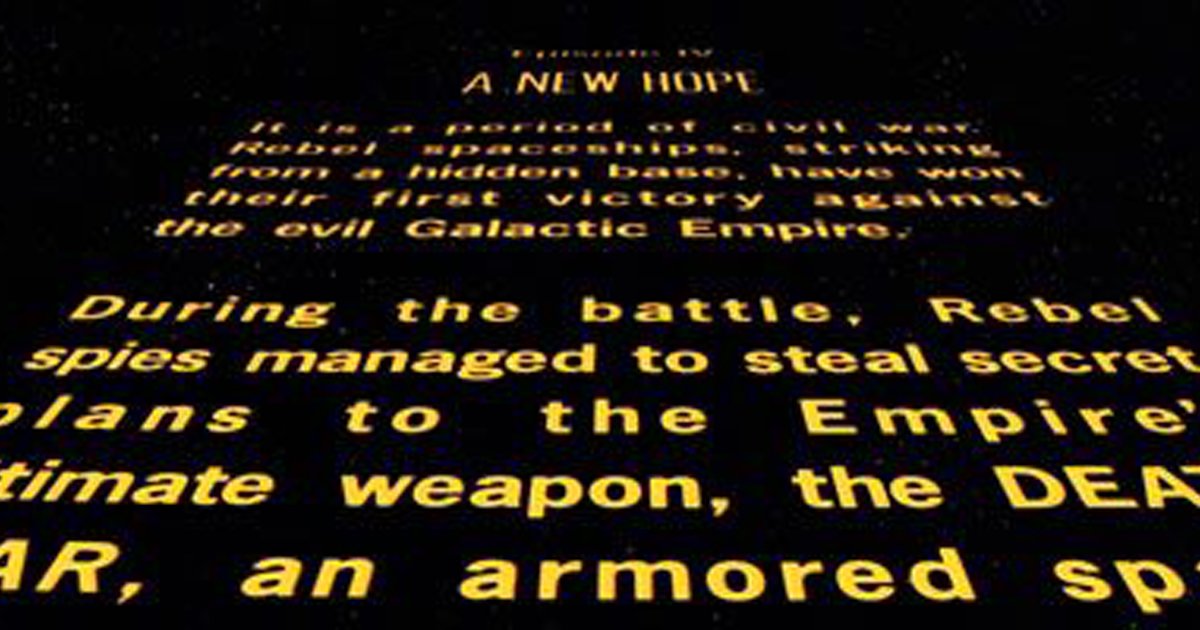 Star Wars Opening Screenshots Quiz By biggs364