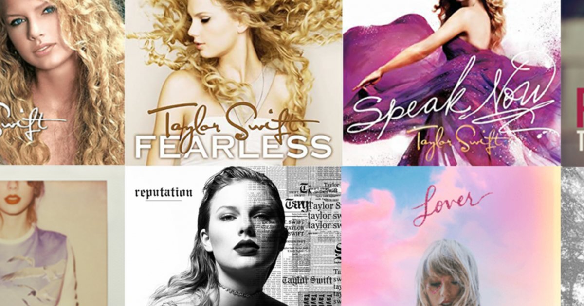 Taylor Swift Album By Color Palette Quiz By DisneyPotter