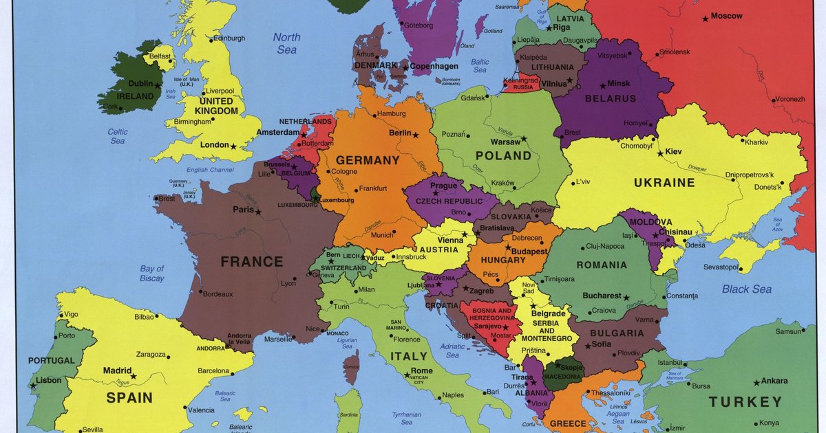 European Cities multiple choice Quiz By Apenman