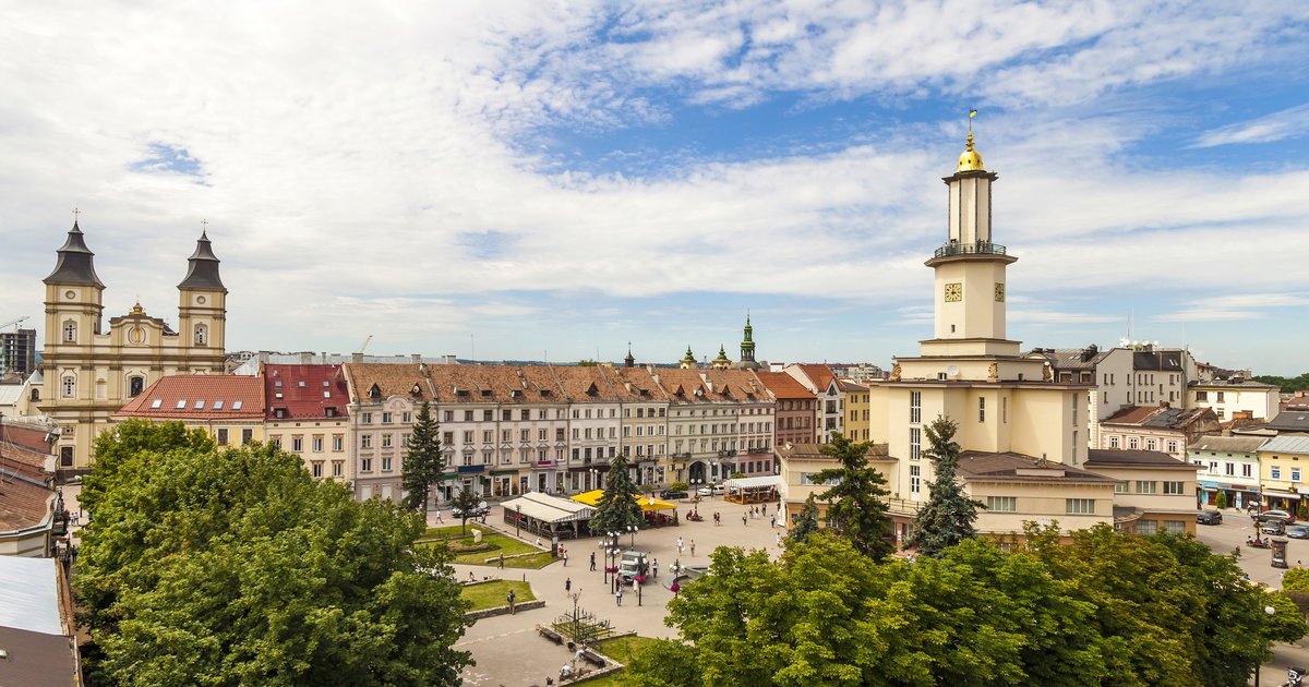 Cities of Ivano-Frankivsk Oblast Map Quiz - By StrangeQuark