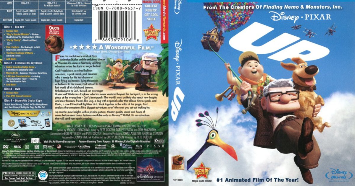 DVD Back Covers Pixar Quiz