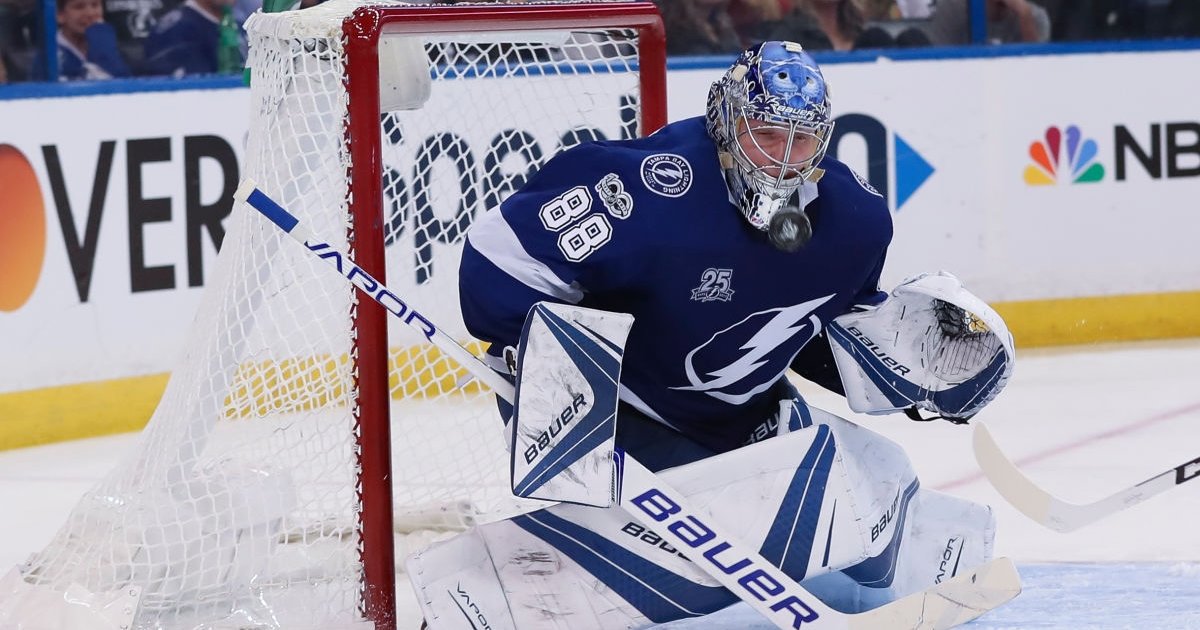 Tampa Bay Lightning top 25 goalies single season leader Quiz By