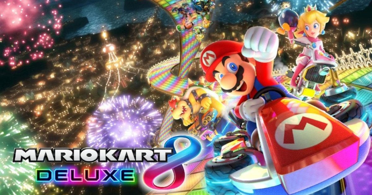 Video Game Cover: Mario Kart 8 Deluxe Quiz - By xmattmanx